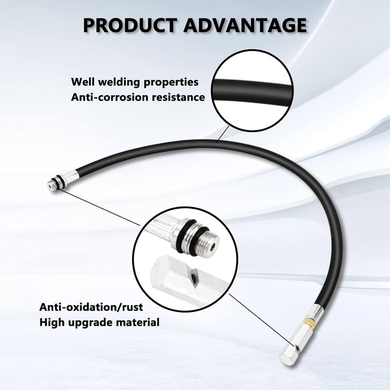 RAMATA Whistle Thread Top Dead Center Indicator, Universal Top Dead Center Indicator with 14mm 18mm Spark Plug Ports for Distributor Installation, Timing, Valve Adjustment Replace 8016MRG 33650 7880 - Image 4